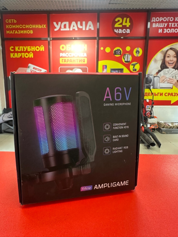 Микрофон  a6 v ampligame