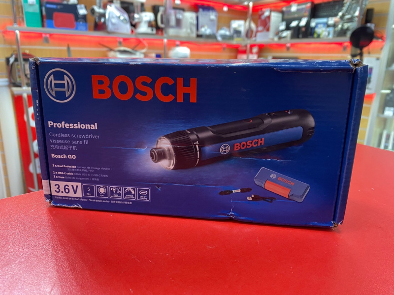 Отвертка Bosch GO